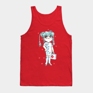 Nyan Nyan Nurse Tank Top